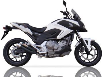 Ixil Hyperlow L3X Black Einddemper met E-keur Honda NC 750 X / S 2014 - 2022